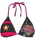 SINFUL BY AFFLICTION SUPERFLY TRIANGLE TOP MODERATE BOTTOM BIKINI 