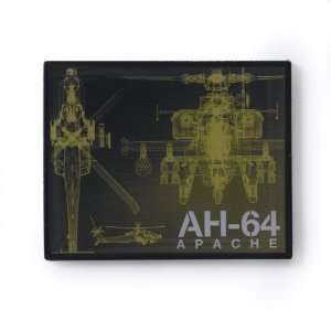  Wireframe AH 64D Pin 