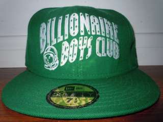Billionaire Boys Club BBC Classic Curve Logo New Era Cap Sz. 7 1/2 