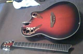 Ovation Celebrity Deluxe Model CS 257 Acoustic/Electric Project  