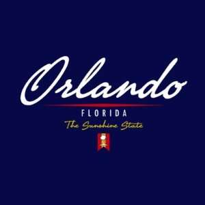  Orlando Script Refrigerator Magnet