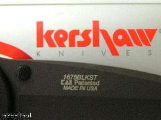 Kershaw Knives Rescue Blur 1675BLKST Glass Breaker  