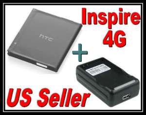 NEW BATTERY Plus Dock Charger For HTC Inspire 4G AT&T  