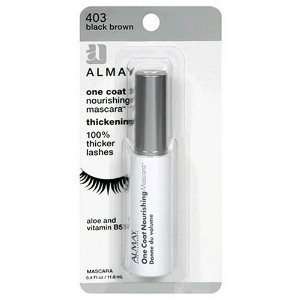    Almay One Coat Thicken Mascara Black/Brown (Pack of 2) Beauty