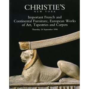  Christies Auction Catalog Important French and 