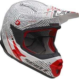  Scott Airborne Identity Helmet   2X Large/Red/White 