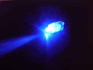 US New Blue Color LED Laser Bright Finger Ring Lights  