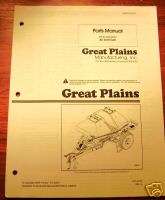 Great Plains ADC2220 Air Drill Cart Parts Catalog book  