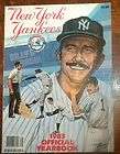 1983 NEW YORK YANKEES YEARBOOK BILLY MARTIN COVER