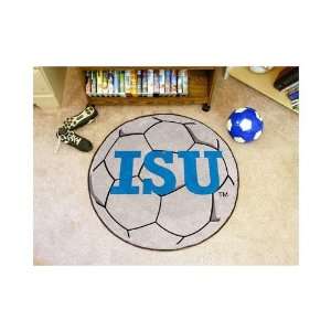  Indiana State Sycamores 29 Round Soccer Ball Mat Sports 