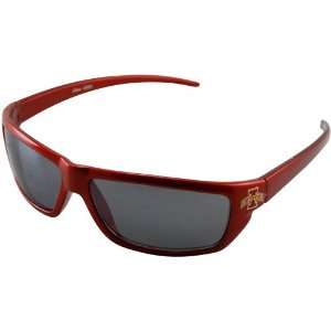  NCAA Iowa State Cyclones Red Team Logo Sunglasses