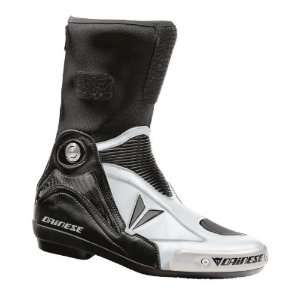  DAINESE AXIAL RACE BOOTS BLACK/GRAY/WHITE 40 Automotive