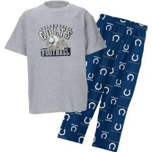 Indianapolis Colts Youth Short Sleeve Tee & Printed Pant Combo Pack 
