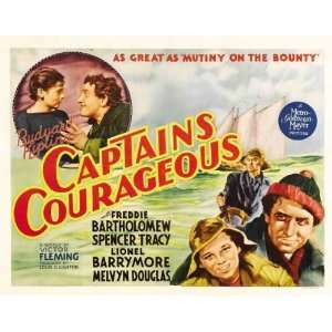  Captains Courageous   Movie Poster   27 x 40