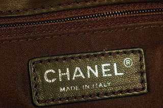 Chanel large black leather bag w/chrome hardware~Mint  