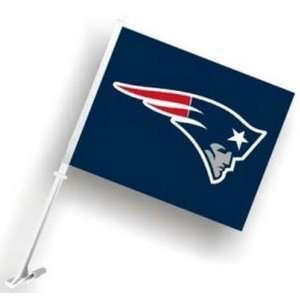 New England Patriots Car Flags   1 Pair 
