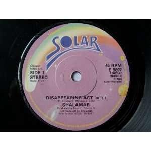  SHALAMAR Disappearing Act (Edit) UK 7 45 Shalamar Music