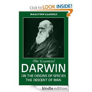 On the Origin of Species and the Descent of Man by Charles Darwin 