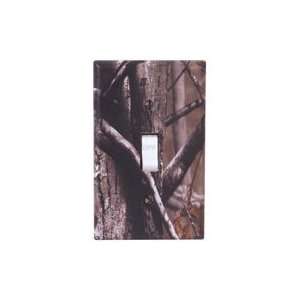  TEAM REALTREE CAMOUFLAGE SINGLE TOGGLE SWITCH PLATE