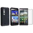 BLACK LG Optimus 3D Thrill 4G P920 Soft Case Cover NOIR  