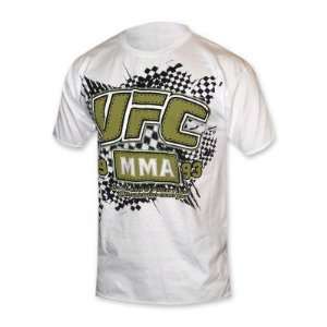 UFC White Patch Logo T Shirt 