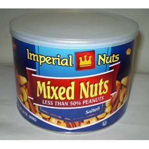 Imperial Nuts Mixed Nuts 50% Peanuts, 32 Ounce  Grocery 
