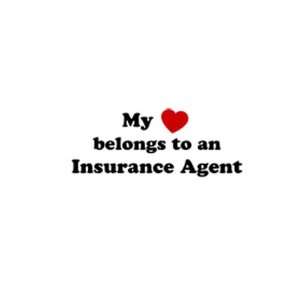  My Heart Belongs to an Insurance Agent Dogs Pets Car Truck 