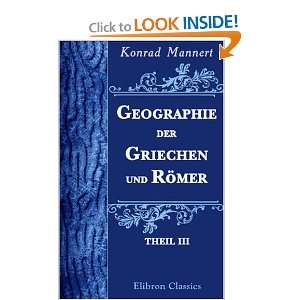  Geographie der Griechen und Römer Theil 3. Germania 