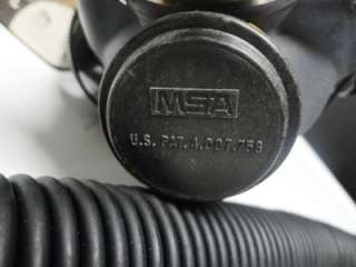 MSA Model 401 SCBA Complete Case w/ Air Mask Harness Tank Regulator 
