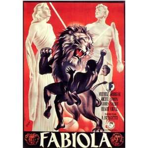 Fabiola Movie Poster (27 x 40 Inches   69cm x 102cm) (1949) Spanish 