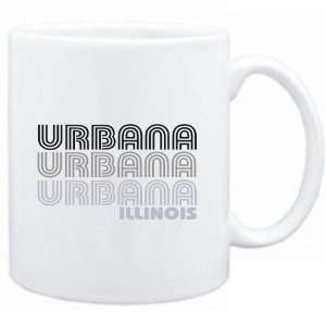 Mug White  Urbana State  Usa Cities 