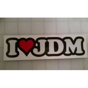  I Heart JDM Sticker 
