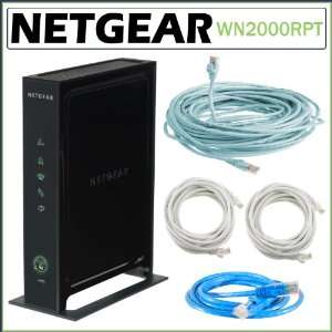 Netgear WN2000RPT Universal WiFi Range Extender with Ethernet CAT 5E 