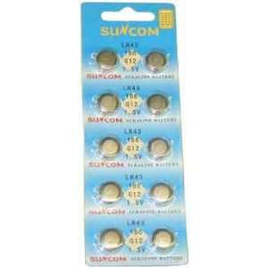    AG12 386 Button Cell Watch Batteries (10 Pack) Electronics