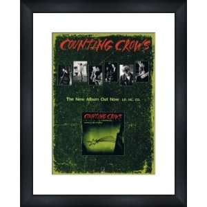  COUNTING CROWS Recovering the Satellites   Custom Framed 