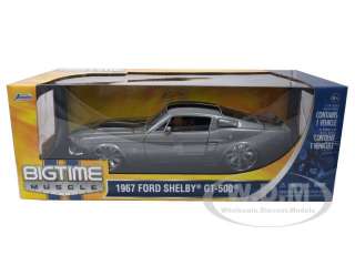   model of 1967 Ford Shelby Mustang GT 500 die cast car model by Jada
