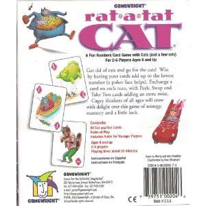   Tat Cat A Fun Numbers Card Game with Cats (and a Few Rats) with Cards