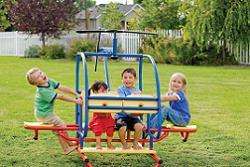 Helicopter Teeter Totter Lifetime Playground Equipment  