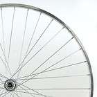 BICYCLE wheel set steel 27 x 1 1/4 front & rear bike