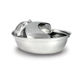 Molor Products Fancy Treat Cat Dish Stainless Steel Each  