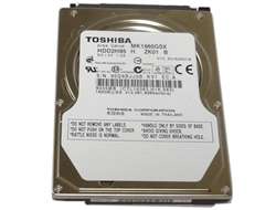 Toshiba (MK1665GSX) 160GB 8MB Cache 5400RPM SATA 3.0Gbps Notebook Hard 