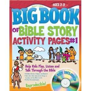  The Big Book of Bible Story Activity Pages #1 Help Kids 