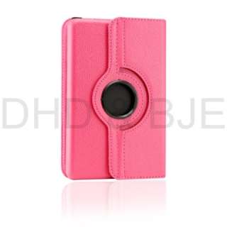 Kindle Fire 360Â° Degree Rotating Leather Case Cover Stylus 