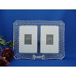 Waterford Crystal Lismore 4x6 inch Double Frame  