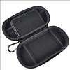 Black Hard Case Protect Bag Pouch+LCD Film Guard For Playstation PS 