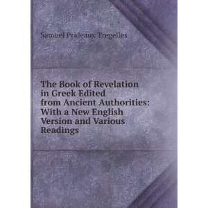  The Book of Revelation in Greek Edited from Ancient 
