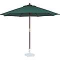 TropiShade 11 foot Wood Green Market Umbrella