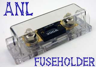   300 AMP ANL Fuse Holder Distribution fuseholder INLINE Block 0 4 8 GA