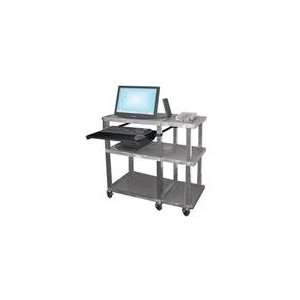  H. Wilson Presentation Station With Pull Out Tray Gray and 