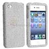 new generic snap on case compatible with apple iphone 4 4s silver 